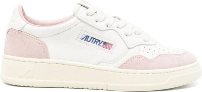 Autry Lage Dames Geitenleren Sneakers White Dames