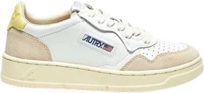 Autry Lage Top Leren en Suède Sneakers Meerkleurig Heren