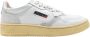 Autry Lage Damessneakers in Wit Zilver Multicolor Dames - Thumbnail 1