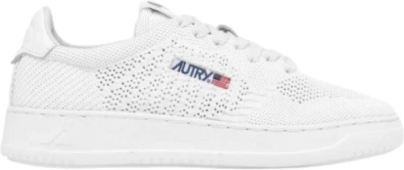 Autry Lage Gebreide Sneaker White Heren