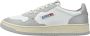 Autry Witte en Lichtblauwe Leren Sneakers voor Heren White Heren - Thumbnail 15
