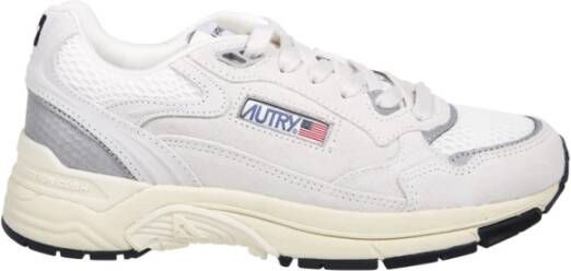 Autry Lage Hyperway Sneaker in Wit Zilver - Foto 2