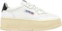 Autry Low-Top Sneakers White Leather Platform Low Sneakers in wit - Thumbnail 10