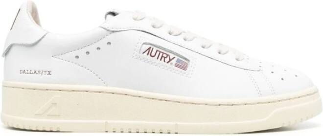 Autry Lage Leren Sneakers voor Vrouwen White Dames