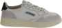 Autry Witte Zwarte Sneakers met Suède Detail White Dames - Thumbnail 5