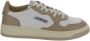 Autry International Low-Top Sneakers baskets medalist en cuir 6 in beige - Thumbnail 21