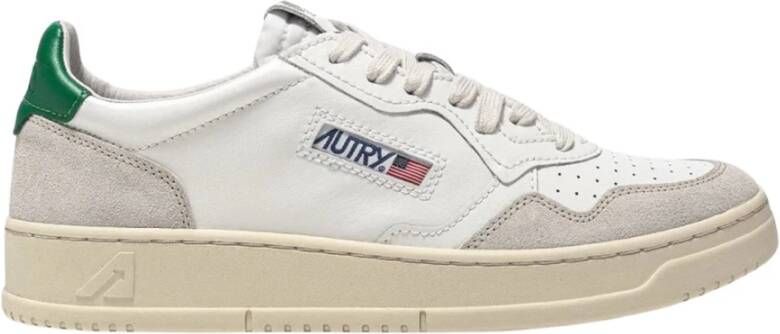 Autry "Medalist Lage Leren Suede Sneakers" Meerkleurig