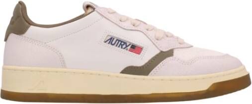 Autry Medalist Low sneaker van leer met mesh details