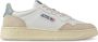Autry International Low-Top Sneakers baskets medalist low cuir suede bleu in beige - Thumbnail 16