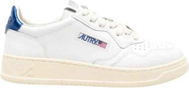 Autry Lage Medalist Sneakers Wit Zwart White Heren