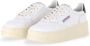 Autry Low-Top Sneakers White Leather Platform Low Sneakers in wit - Thumbnail 6