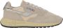 Autry Lage Reelwind Leren Sneakers Beige - Thumbnail 1