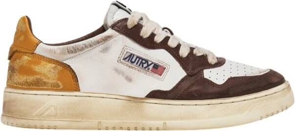 Autry Lage sneakers in vintage stijl White Heren