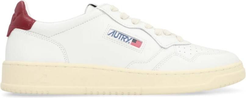 Autry Lage sneakers met leren hiel