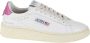 Autry Lage Sneakers van Leer met Logo-Patch White Dames - Thumbnail 1