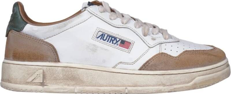 Autry Sneakers MultiColour Suede Distressed Finish Multicolor Heren