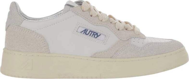Autry Lage Suède Sneakers Unisex Wit - Foto 2
