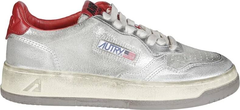 Autry Lage Suède Vintage Sneakers