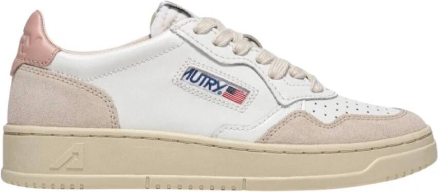Autry Lage Top Leren en Suède Sneakers Meerkleurig Heren