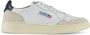 Autry Blauw Wit Sneakers Medalist Suede Panel Multicolor Heren - Thumbnail 2