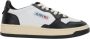 Autry Lage-top Leren Sneakers Zwart Wit Black Heren - Thumbnail 1