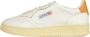 Autry Vintage Low-Top Wit Bruin Sneakers White Heren - Thumbnail 1
