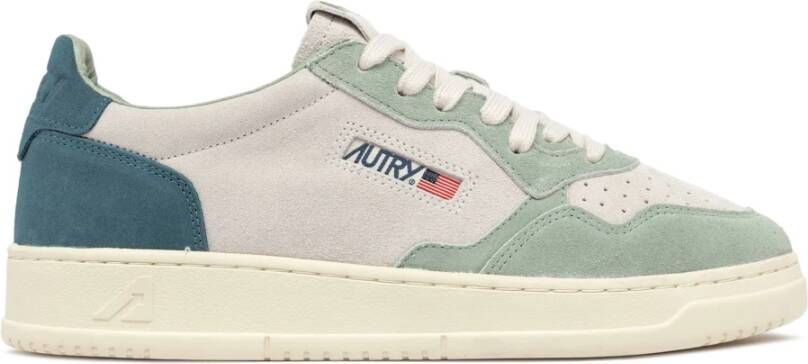 Autry Lage Top Suède Sneakers Grifone Jade