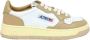 Autry International Low-Top Sneakers baskets medalist en cuir 6 in beige - Thumbnail 25