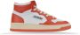 Autry Leren damessneakers met veters Orange Dames - Thumbnail 1