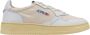 Autry Leren en stoffen vetersneakers White Dames - Thumbnail 1