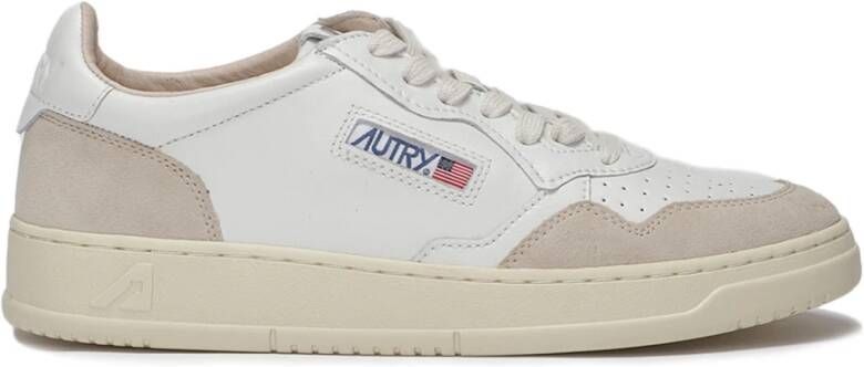 Autry Action low top sneakers heren leer leer rubber Stof 39 Wit