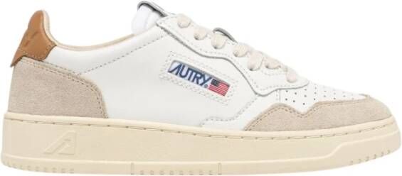 Autry Witte Sneakers Laag Medalist