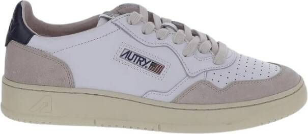 Autry Lage Leren Sneakers White Heren