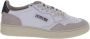Autry Blauw Wit Sneakers Medalist Suede Panel Multicolor Heren - Thumbnail 32