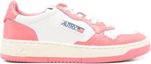Autry Bicolor Sneakers met Gewatteerde Kraag - Foto 3
