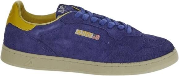 Autry Leren Lage Sneakers Blue Heren