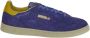 Autry Blauw Geel Suède Sneaker Flatform Blue Heren - Thumbnail 1