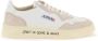 Autry Witte leren sneakers met geperforeerde neus Multicolor - Thumbnail 51