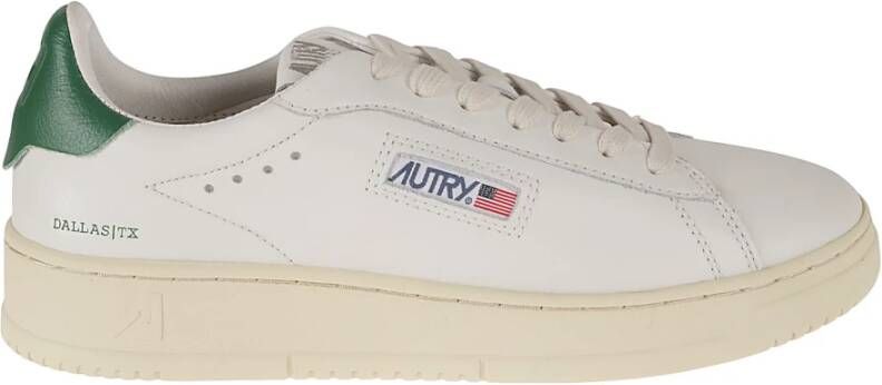 Autry Leren Lage Top Sneakers White Heren