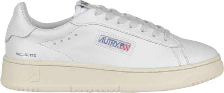 Autry Vintage stijl lage sneakers voor heren White Dames