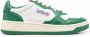 Autry Witte Groene Leren Sneakers met Geperforeerde Neus Green Heren - Thumbnail 4