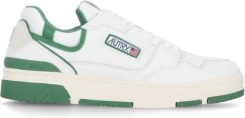 Autry Leren sneakers voor heren met ademende details Wit Heren
