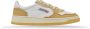 Autry Leren Stoffen Sneakers Ronde Neus Geperforeerd Multicolor Heren - Thumbnail 1