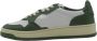 Autry Witte Groene Leren Sneakers met Geperforeerde Neus Green - Thumbnail 7