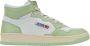 Autry Leren Vetersneakers Green Heren - Thumbnail 1