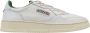 Autry Leren Vetersneakers met Schubbige Neus White Dames - Thumbnail 1