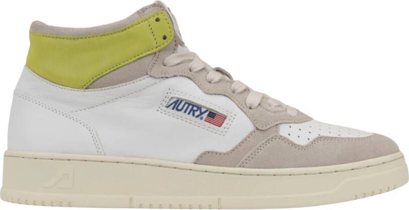 Autry Leren Vetersneakers Multicolor Heren