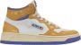 Autry Leren Vetersneakers Vintage Stijl Yellow Dames - Thumbnail 7