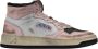 Autry Leren Vetersneakers voor Dames Pink Dames - Thumbnail 1