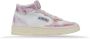 Autry Leren Vetersneakers voor Vrouwen Multicolor Dames - Thumbnail 1